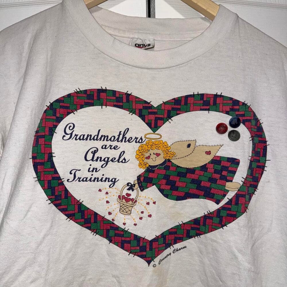 Vintage 1990s grandmothers are angels Graphic Shirt Size L